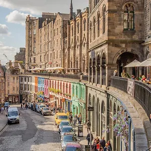 West Bow Just Off Royal Mile Edinburgh